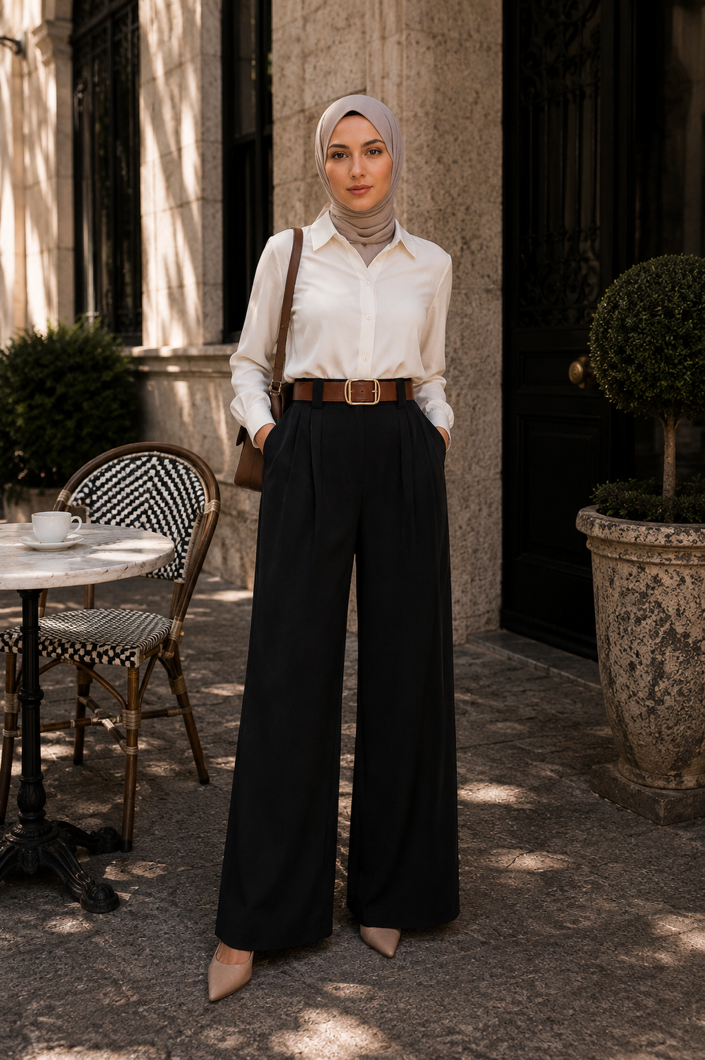 LİNDA KEMERLİ PANTOLON